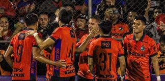 Municipal consigue su pase a la semifinal luego de vencer 2-0 a Mictlán en el estadio El Trebol en el juego de vuelta. Foto La Hora: CSD Municipal