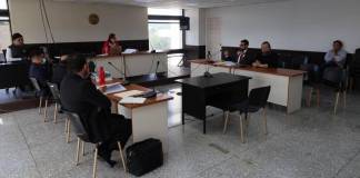 La jueza Débora Lucero levantó la intervención decretada en contra de la entidad Simply S.A. encargada de los supermercados La Barata. Foto La Hora: Daniel Ramírez