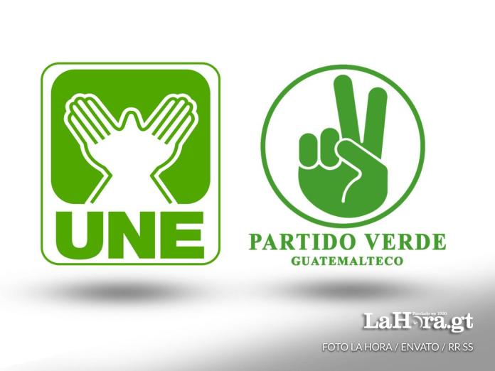 Sandra Torres argumentó similitudes entre el logo y nombre del Partido Verde Guatemalteco y la UNE.