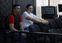 El Juzgado de Mayor Riesgo C reprogramó la audiencia de ofrecimiento de prueba del caso Melisa Palacios tras ausencia del abogado Saúl Zenteno. Foto La Hora: Daniel Ramírez