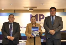 MP conmemoró este martes 9 de diciembre el Día Internacional contra la Corrupción. Foto La Hora: MP.