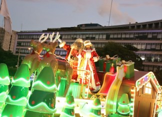 Desfile navideño de la Municipalidad de Guatemala. Foto: Municipalidad de Guatemala.