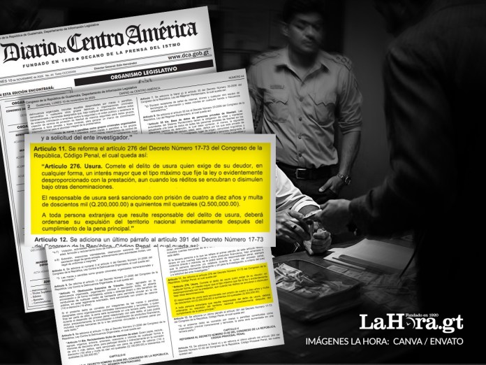 Tras lograr acuerdos, los diputados ampliaron el concepto de usura, para sancionar a los prestamistas gota a gota.