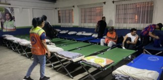 La Municipalidad de Guatemala habilitó un refugio nocturno temporal en el barrio El Gallito, zona 3 de la capital.