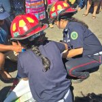 Las dos víctimas fueron arrastradas por un alfaque. Foto La Hora: ASONBOMD.