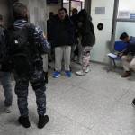 El Juzgado Noveno Penal ligó a proceso penal y envió a prisión preventiva a ocho supuestos integrantes de la banda Taxistas del Viejo. Foto La Hora: Daniel Ramírez