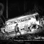 La muerte de 15 personas que viajaban en un bus que se accidentó en la ruta Interamericana ha enlutado a familias de distintos departamentos. Arte: La Hora/Alejandro Ramírez