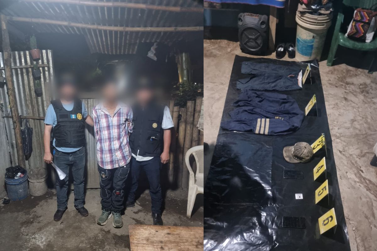 Capturan a presunto responsable de la muerte de su esposa e hija en Siquinalá, Escuintla