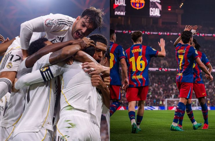 La final de la Super Copa de España se ha programado para este 11 de enero, a la 1:00 p. m. Foto La Hora: R. Madrid-Barcelona