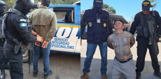 "Jocker", segundo extraditable y 113 personas capturadas, reporta PNC a final de enero durante estado de sitio.