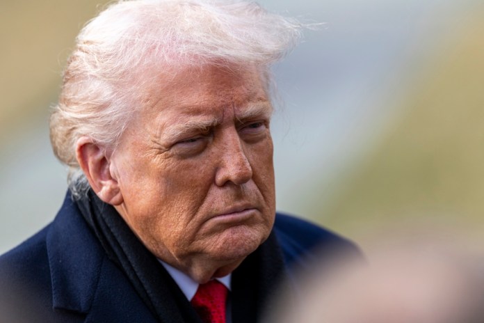 Archivo del presidente de Estados Unidos, Donald Trump. Foto La Hora: EFE