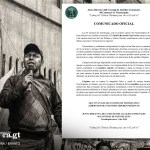 Comunicado oficial de 48 Cantones de Totonicapán en el que fija su postura tras la captura de Basilio Bernardo Puac García