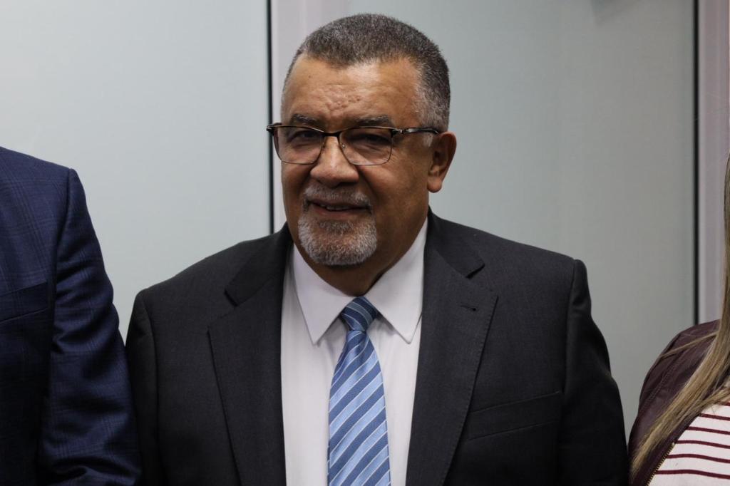 Estuardo Gálvez, exrector de la USAC. Foto La Hora: Daniel Ramírez