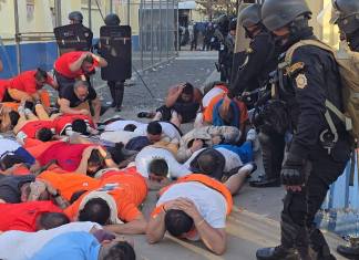 La Policía Nacional Civil (PNC) informó que recuperó equipo que había sido retenido por pandilleros durante los disturbios en Renovación I. Foto La Hora: PNC