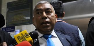 El jefe de la Fiscalía Especial Contra la Impunidad (FECI), Rafael Curruchiche, percibe alrededor de Q160 mil al mes. Foto La Hora: Daniel Ramírez