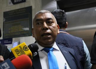 El jefe de la Fiscalía Especial Contra la Impunidad (FECI), Rafael Curruchiche, percibe alrededor de Q160 mil al mes. Foto La Hora: Daniel Ramírez