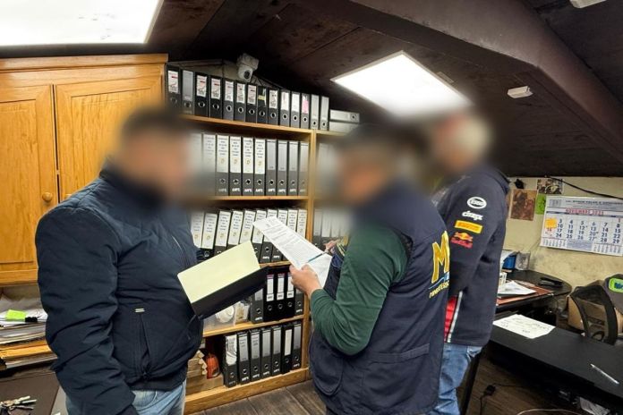 Allanamiento municipalidad de Jocotenango Allanamiento realizado por Fiscalía de Delitos contra Operadores de Justicia y Sindicalistas en la Municipalidad de Jocotenango. Foto La Hora: MP