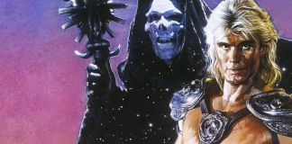 Póster de la película "Los Amos del Universo" de 1987. Foto La Hora: Productor Canon