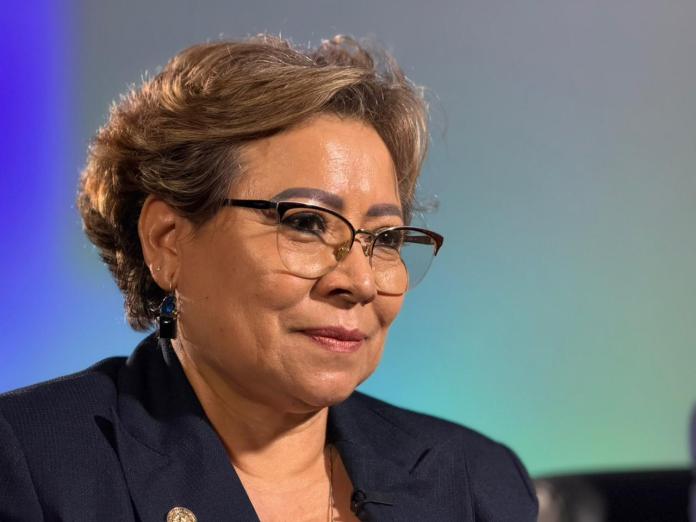 Ana Vilma Díaz es jueza de Primera Instancia de Familia del departamento de Sacatepéquez. Foto La Hora: Víctor García.