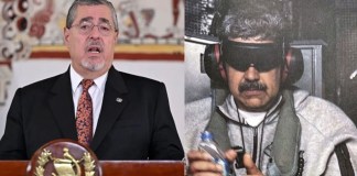 Arévalo respalda al pueblo venezolano tras la captura de Maduro y llama a una transición democrática El presidente Bernardo Arévalo y el presidente de Venezuela, Nicolás Maduro, siendo trasladado a Nueva York tras su captura. Foto La Hora: Presidencia y EFE.