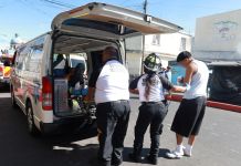 Dos jóvenes heridos tras ataque armado en vivienda de Mixco. Foto La Hora: CVB.