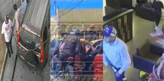 Los asaltos han quedado grabados en las cámaras de seguridad de los negocios y por internautas. Foto La Hora: captura de pantalla redes sociales