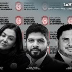 Abogados aspirantes a presidir el Tribunal Electoral del CANG. Foto La Hora: Daniel Ramírez / RRSS