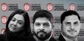 Abogados aspirantes a presidir el Tribunal Electoral del CANG. Foto La Hora: Daniel Ramírez / RRSS