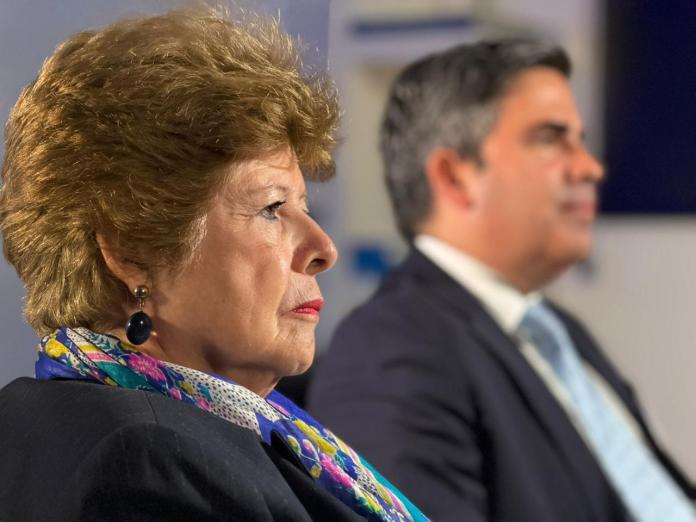 Astrid Lemus fue magistrada de la Corte Suprema de Justicia y cuenta con 44 años de experiencia en el sistema judicial. Foto La Hora: Víctor Cruz.