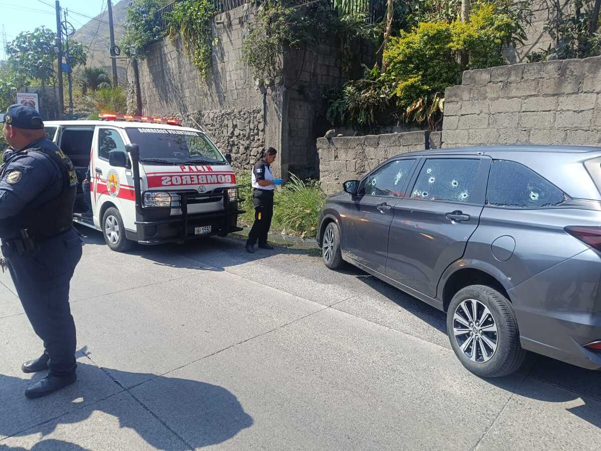 Ataque armado en el km 32.5 de la ruta al Pacífico genera complicaciones de tránsito