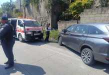 Ataque armado en el km 32.5 de la ruta al Pacífico genera complicaciones de tránsito Ataque armado en el km 32.2 de la ruta al Pacífico, jurisdicción de Amatitlán, genera complicaciones de tránsito Foto: Bomberos Voluntarios