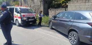Ataque armado en el km 32.2 de la ruta al Pacífico, jurisdicción de Amatitlán, genera complicaciones de tránsito Foto: Bomberos Voluntarios