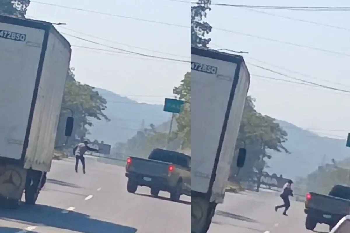 Video: Así fue el ataque armado en el km 32.5 de la ruta al Pacífico