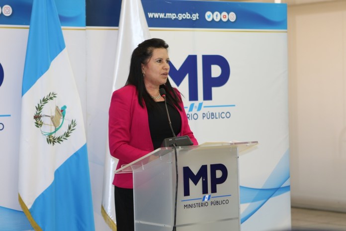 Aura Marina López dejará su cargo como fiscal regional en el Ministerio Público (MP). Foto La Hora: MP