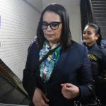 La ex vicepresidenta Roxana Baldetti fue sometida a una operación de la columna, la cual la mantiene en un estado de salud delicado. Foto La Hora: Daniel Ramírez