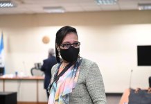 El Juzgado de Mayor Riesgo B suspendió una vez más la audiencia de etapa intermedia para la ex vicepresidenta Roxana Baldetti. Foto La Hora: Archivo