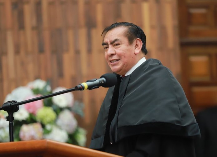 El expresidente de la Corte Suprema de Justicia, Josué Felipe Baquiax, falleció el pasado domingo según informó el OJ. Foto La Hora: OJ