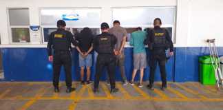 Evitan ataque armado y capturan a tres presuntos integrantes del Barrio 18 en Jutiapa.
