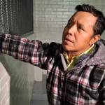 El ex vicepresidente de 48 Cantones de Totonicapán, Basilio Puac, espera que el Juzgado de Turno fije audiencia de primera declaración. Foto La Hora: Sergio Osegueda