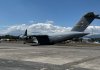 Guatemala recibe dos aviones C-17 de las Fuerzas Aéreas de EE. UU. en el marco de entrenamiento táctico en la lucha contra el narcotráfico. Foto La Hora: Embajada de EE. UU. en Guatemala