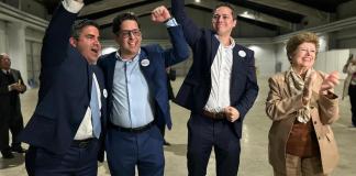 La Planilla 4 ganó la segunda vuelta electoral del Colegio de Abogados y Notarios de Guatemala (CANG) y obtuvo la representación ante la Comisión de Postulación para magistrados del Tribunal Supremo Electoral (TSE). Foto La Hora: Jose Orozco