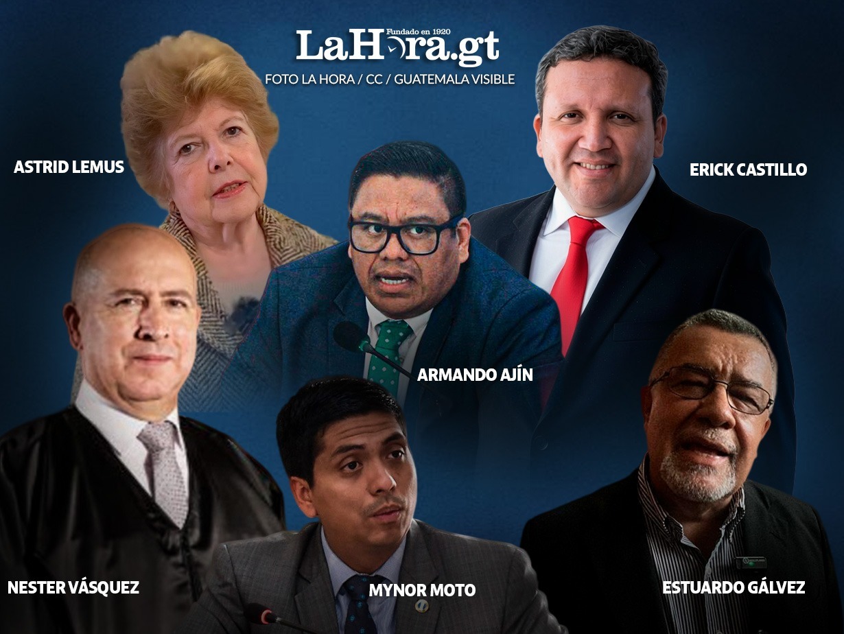 Gálvez, Ajín, Moto y Vásquez, algunos de los viejos conocidos que buscarán ser magistrados de la CC por el CANG
