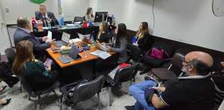 El juez Mario Hichos decretó la rebeldía de dos implicados en el caso CHN quienes se han mostrado renuentes a solventar su situación. Foto La Hora: Sergio Osegueda