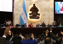 Congreso Nacional de Honduras del 2 de mayo de 2025. Foto La Hora: Congreso de Honduras