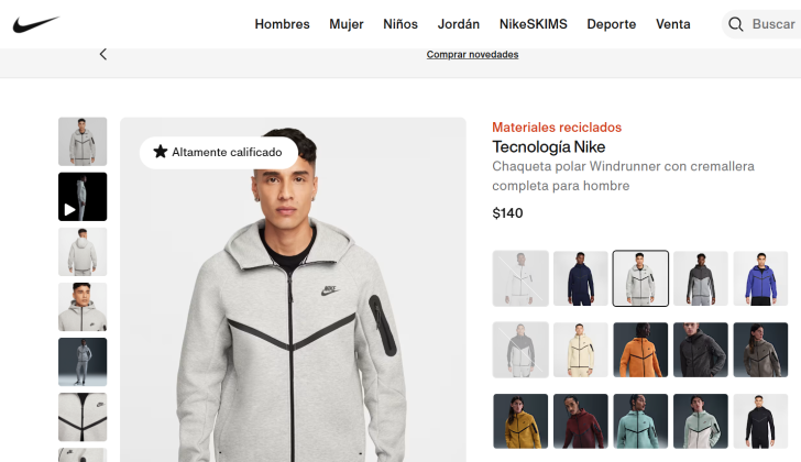 Chaqueta polar Windrunner