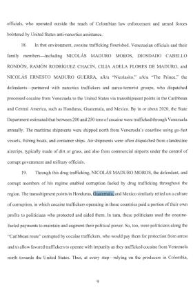 nueva acusaci&oacute;n