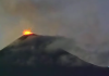 Actividad de volcán de fuego provoca caída de ceniza en comunidades aledañas. Foto La Hora: AfarTV