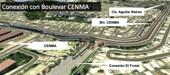 conexión con el bulevar Cenma