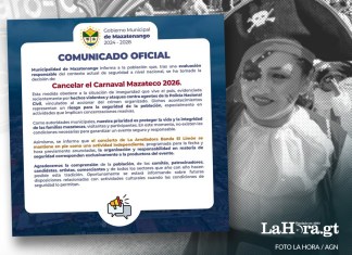 La municipalidad mazateca hizo oficial la suspensión del Carnaval Mazateco 2026 ante la situación de inseguridad que se vive.