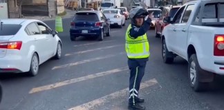 PMT de Villa Nueva implementa nuevo carril reversible. Foto La Hora: Captura de pantalla.